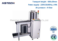 Flexible Collapsible PCB Pusher Short Length Touch Screen Control 90 Degree Type PCB Linking Loader Machine
