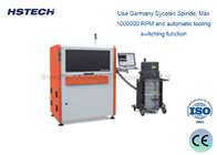 100000 RPM Spindle CCD System Inline PCB Depaneling Router Machine for ATE Test Line