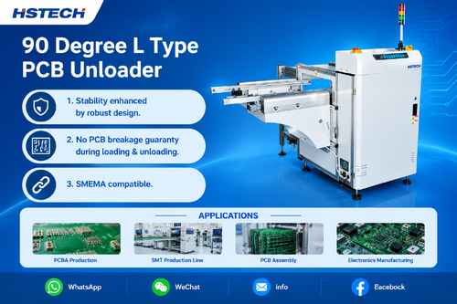 नवीनतम कंपनी ब्लॉग के बारे में HSTECH's New L-Type Unloader Packs 4 Magazines Into a 90-Degree, Space-Saving Design