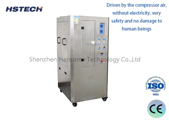 अच्छी कीमत 3 स्तर फिल्टर प्रणाली और 0-7KG दबाव के साथ 60L SMT स्टेंसिल क्लीनिंग मशीन ऑनलाइन