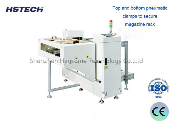 अच्छी कीमत एसएमटी उत्पादन लाइन पीसीबी अनलोडर - एनजी/ओके बोर्ड पृथक्करण, 910 मिमी परिवहन ऊंचाई ऑनलाइन