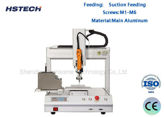 अच्छी कीमत डेस्कटॉप ऑपरेशन पेंच कसने रोबोट सक्शन फ़ीडिंग 3 अक्ष एल्यूमीनियम सामग्री HS-SL551S ऑनलाइन