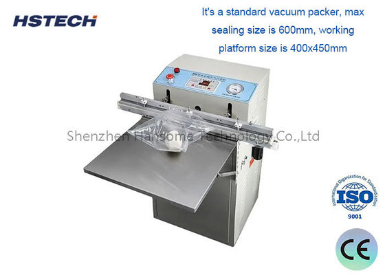 अच्छी कीमत 5-10 मिमी सीलिंग चौड़ाई वायु दबाव आपूर्ति के साथ बाहरी वैक्यूम पैकिंग मशीन ऑनलाइन
