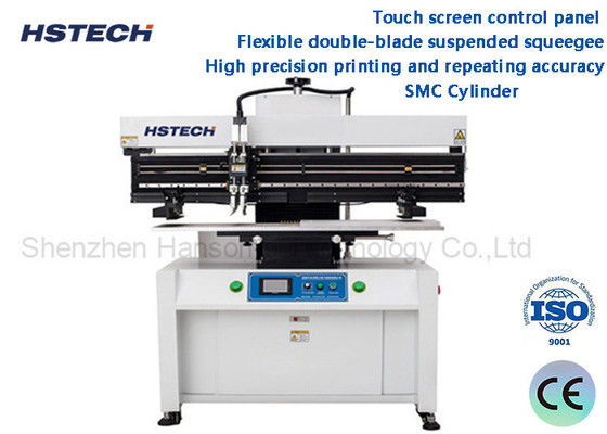 अच्छी कीमत ऊपर और नीचे स्वतंत्र रूप से समायोजित उच्च गुणवत्ता वाले भागों सेमी-ऑटो 1.2M स्क्रीन प्रिंटर ऑनलाइन