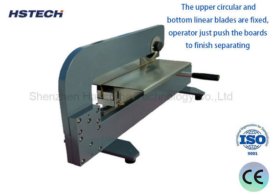 अच्छी कीमत सर्कुलर एम्पियर रैखिक ब्लेड के साथ 1-100 मिमी बोर्ड के लिए बहुमुखी पीसीबी डिपैनलिंग उपकरण ऑनलाइन