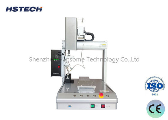 मैनुअल प्रोग्रामिंग विंडोज आधारित 4 एक्सिस सोल्डर रोबोट