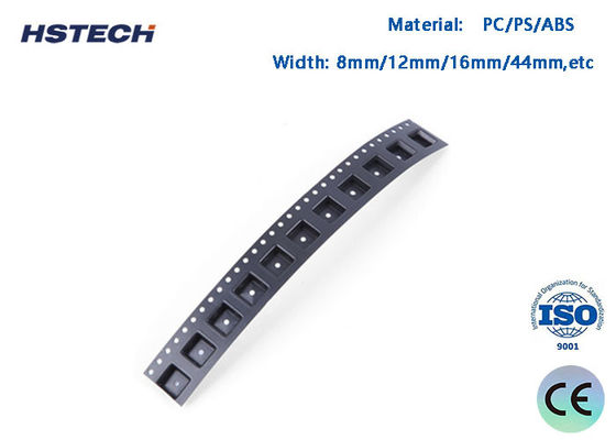 अच्छी कीमत काला रंग SMT एम्बोस्ड कैरियर टेप, SMD एलईडी चिप प्लास्टिक रील एम्बोस्ड कैरियर टेप ऑनलाइन