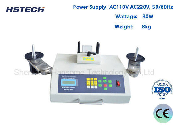 30W एसएमडी घटक काउंटर एलसीडी स्क्रीन वैकल्पिक लेबल प्रिंटर एसएमडी चिप काउंटर