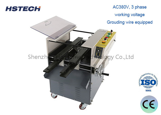 अच्छी कीमत उच्च स्थिरता एसएमटी मशीन भागों AC380V 8/10 इंच ब्लेड 3600rpm स्वचालित पीसीबी लीड काटने की मशीन ऑनलाइन