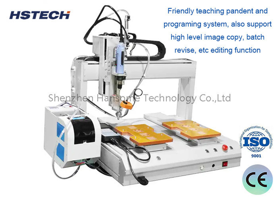 अच्छी कीमत अनुकूलन योग्य 4 अक्ष पेंच लॉकिंग Mach. w/ फीडर, M1-M6, 500*300*300*100mm ऑनलाइन