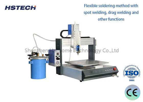 डेस्कटॉप मॉडल स्वचालित सोल्डरिंग मशीन के साथ हैंडहेल्ड एलसीडी शिक्षण लटकन