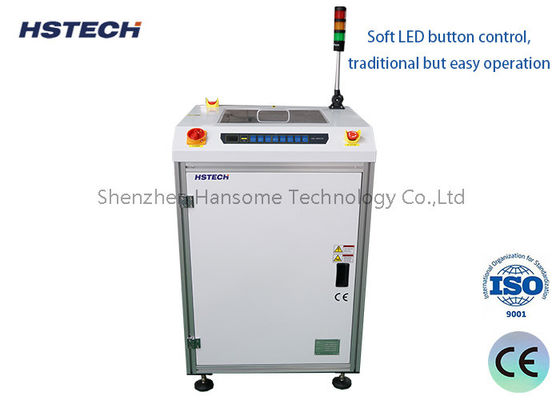 पीसीबी हैंडलिंग उपकरण की आसान निगरानी के लिए 90° पीसीबी टर्न कन्वेयर टॉप साइड सुरक्षा कवर