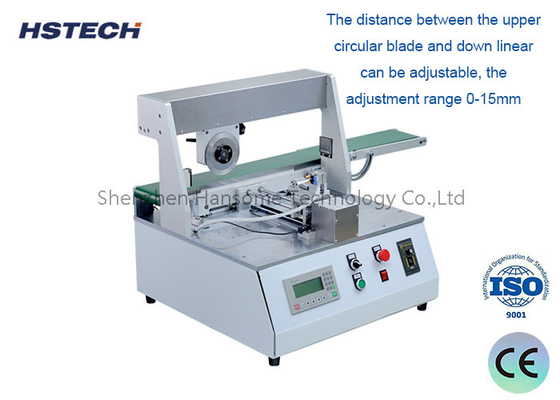 अच्छी कीमत पीएलसी नियंत्रित पीसीबी डिपैनलिंग उपकरण AC220V/110V वोल्टेज के साथ दक्षता बढ़ाएं ऑनलाइन