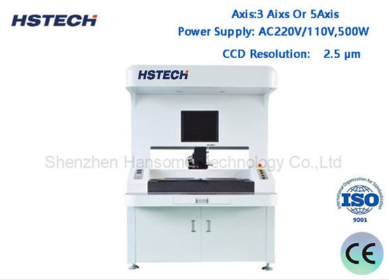 अच्छी कीमत 3 अक्ष सीसीडी पोजिशनिंग विजुअल गोंद वितरण मशीन दोहरी टेबल प्रणाली और एसएमटी पीसीबी असेंबली के लिए ± 0.02 मिमी सटीकता के साथ ऑनलाइन