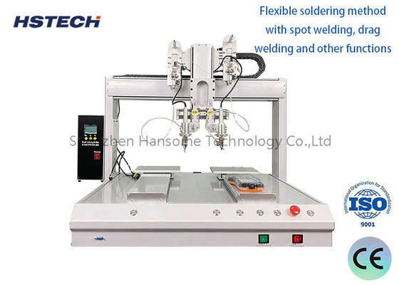 ताइवान हाइविन लाइनर गाइड सोल्डर रोबोट ऑटो सफाई और लोहे के सिर संरेखण के साथ