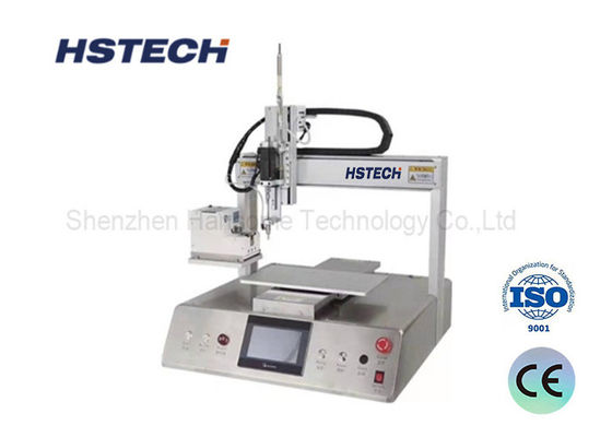 डेस्कटॉप और दृश्यमान ऑपरेशन स्क्रू फास्टनिंग मशीन एकल लॉकिंग हेड के साथ