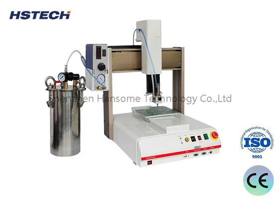 अच्छी कीमत सटीक स्टेपिंग मोटर एलईडी बल्ब गोंद डिस्पेंसर मैक्स 300mm/s मोटर गति के लिए पाठ प्रोग्रामर ऑनलाइन