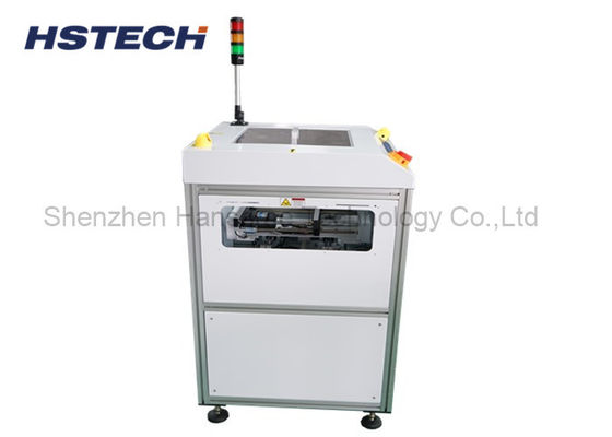 अच्छी कीमत AC230V 350mm चौड़ाई पीसीबी हैंडलिंग मशीन 90 डिग्री शीर्ष कवर 5s चक्र ऑनलाइन