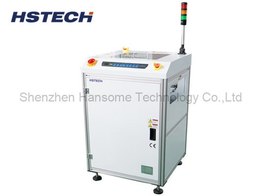 पारदर्शी कवर 90 डिग्री पीसीबी घुमावदार कन्वेयर 350 मिमी चौड़ाई